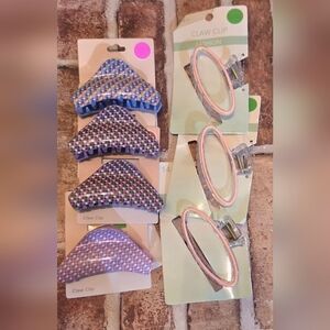 Sophi Multi-Colored Claw Clips Bundle - Pack of  7